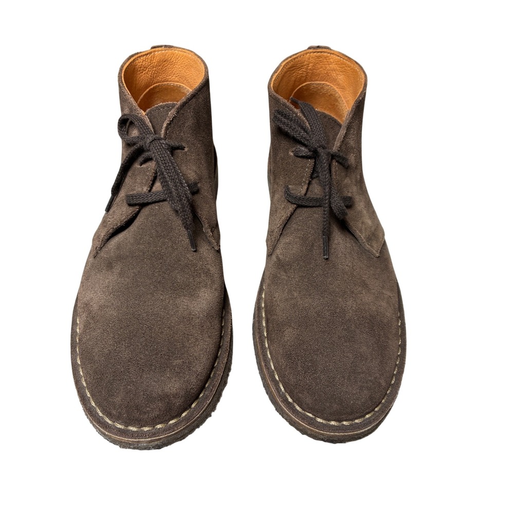 Astorflex Greenflex Chukka Boots Brown Suede Crepe Sole Italy EU 42 US 9